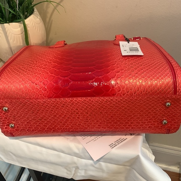 Brahmin Calimero Collection Small Finley Satchel Bag - Picture 14 of 16